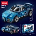 Pull back car Building Block Children Cartoon Character lega toys For Children Birthday . 