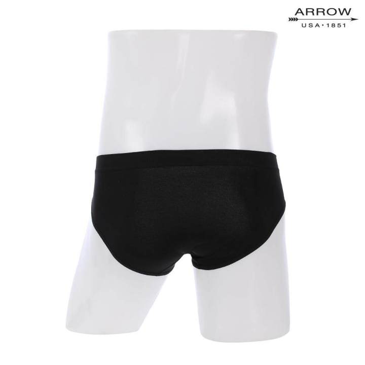 Arrow_lite%20arrow%20Lite%20men's%20underwear%20body%20seamless%20black%20-%20Image%204