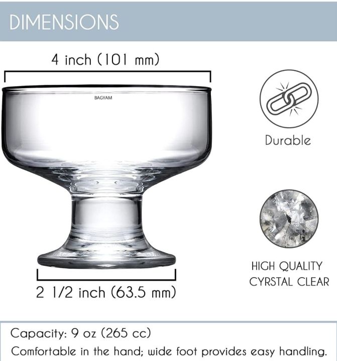 Crystal%20Glass%20Ice%20Cream%20Cups%20Set%20of%206-%20Premium%20European%20Ice%20Cream%20Bowls%20for%20Home%20-%20Multi-%20uses%20Serving%20Bowl%20for%20Chocolate%20falooda%20Sweet%20friuts%20Salad%20Dessert%20Cup%20-%20Image%207