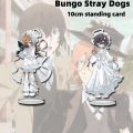 Bungo Stray Dogs Nakahara Chuuya Dazai Osamu 10cm Acrylic Stands Desktop Decoration Cute Cartoon Keychain Anime .