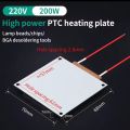PTC Split Plate LED Remover Heating Soldering Chip Fast Heating AC 220V Demolition Welding BGA Station Metal Soldering Station. 