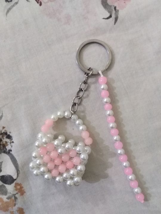 Preals Bag Cute Keychain | Pearls Keychain