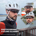 Cycling Glasses Red Photochromic Cycling Sunglasses UV400 Outdoor Bike Eyewear Sports Dark Glasses Bicycle Goggles MTB Glasses.