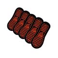 5 Pairs Kids Adults Anti-Slip Sock Breathable Parent-child Trampoline Short Sock Elasticity Unisex Outside Sports Family Socks.