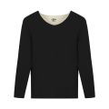 Traceless thermal underwear mens fleece thickened winter cold resistant long-sleeved backing wool thermal shirt men. 