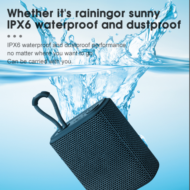 EBS-300%205W%20Mini%20Portable%20Bluetooth%20Speaker%20Fabric%20%20Mesh%20TF%20Card%20Music%20Box%20IPX6%20Waterproof%20For%20Phone%20%20PC%20%20Taplet%20%20Palyer%20-%20Image%203