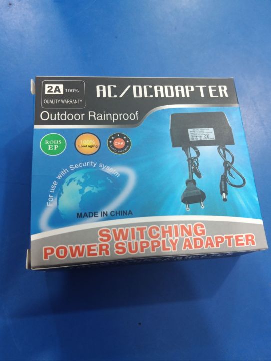 12V%202A%20Outdoor%20Waterproof%20AC/DC%20Power%20Adapter%20for%20CCTV%20Camera%20-%20Image%202