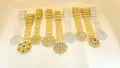 Thai luxury large belt for women can be paired with Siam Lanna style, gold belt, silver belt, various flower buckle with 39 inch diamonds, it must be included when attending the big festival.. 