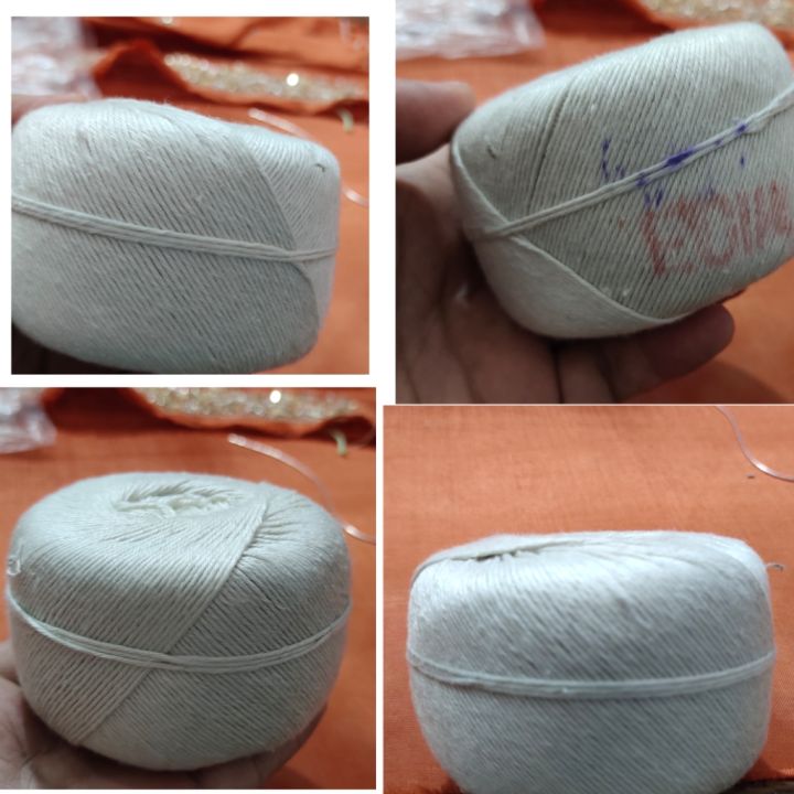 White Dori piping Dori - cotton string rope twisted braided cord craft ...