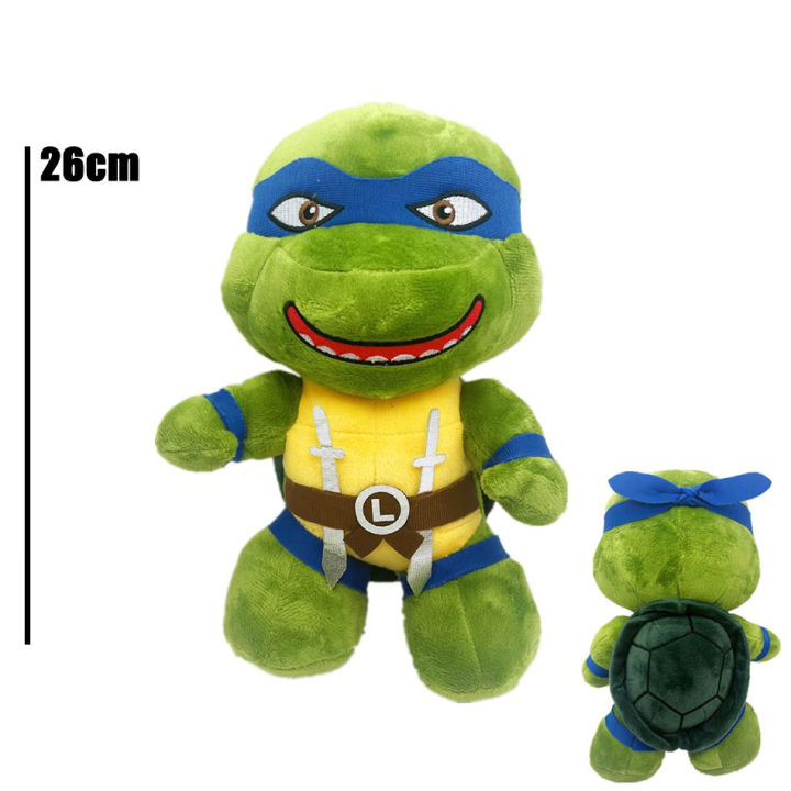 New%2012/26cm%20Ninja%20Turtles%20Plush%20Dolls%20Anime%20Game%20TMNT%20Leo%20Raph%20Mike%20Don%20key%20ring%20Decoration%20Ornament%20Toys%20for%20Kids%20Birthday%20%20-%20Image%204