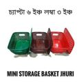 3Pis Plastic Mini Busket. 