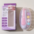 Multifunctional Electric Baby Cutter Trimmer Manicure Tool Set Baby CareNail Trimmer Baby Nail File Clippers Toes Fingernail.