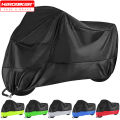Waterproof All Season Motorcycle Cover Dustproof UV Protective Motorbike Rain Cover Wear-resistant Fabric Outdoor Moto Cover.