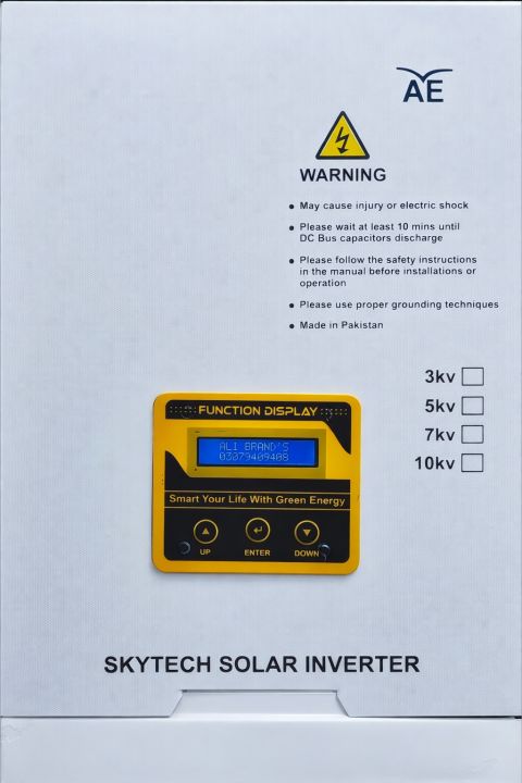 7Kw Solar Inverter Off-grid Without Battery  And Wapda