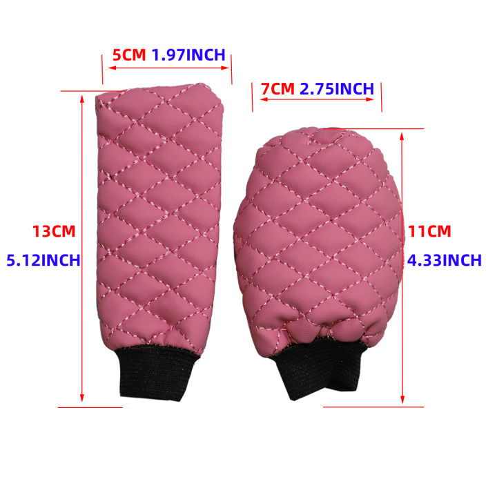 2%20Sets%20PU%20Leather%20Stereo%20Embroidery%20Car%20Handbrake%20Cover%20Handle%20Set%20Manual%20Gear%20General%20Automotive%20Supplies%20-%20Image%204