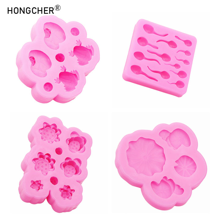 Lotus%20Flower%20Frog%20Tadpole%20Lotus%20Flower%20DIY%20Resin%20Jewelry%20Accessories%20Silicone%20Mold%20Handmade%20Chocolate%20Flip%20Cake%20Baking%20Molds%20-%20Image%204