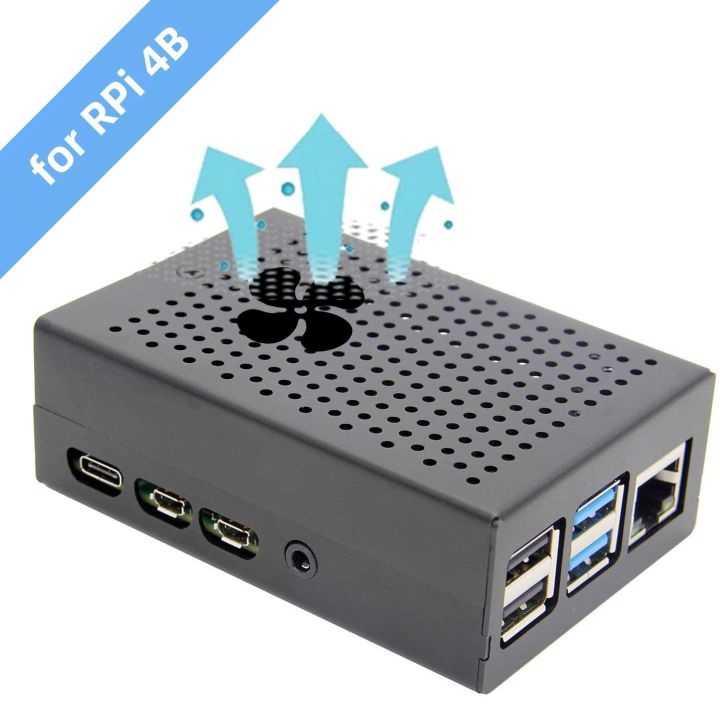 Raspberry Pi 4 Metal Enclosure