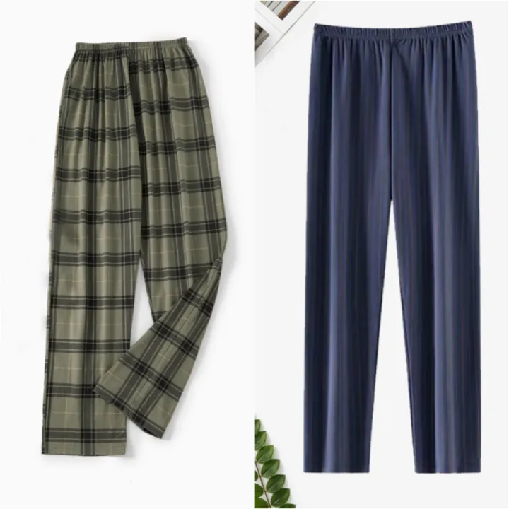 Men's%20Pajama%20Pants%20Spring%20and%20Autumn%20Trousers%20Casual%20Loose%20Thin%20Summer%20Large%20Size%20Can%20Be%20Worn%20Outside%20Home%20Pants%20-%20Image%206