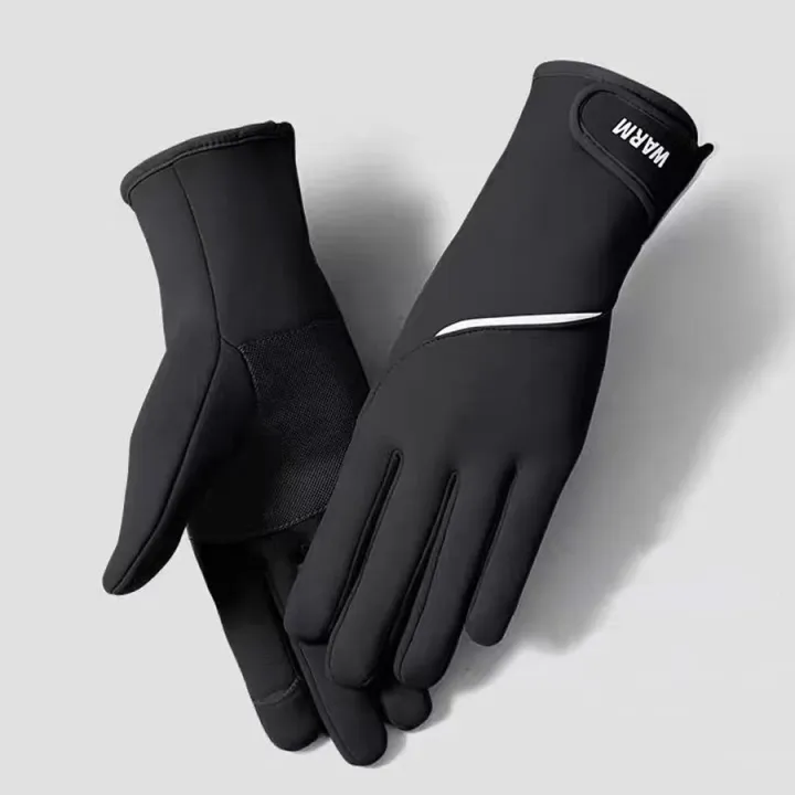 Winter%20Women's%20Thermal%20Gloves%20Touchscreen%20Compatible%20Fleece%20Lined%20Full%20Finger%20Waterproof%20Hand%20Warmer%20Mitten%20for%20Bike%20Cycling%20-%20Image%207