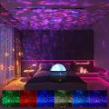 Starry Sky Projection Light Water Pattern Northern Lights Atmosphere Light Creative Colorful Rotating Light Bedhead Night Light. 