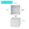 ABS Plastic Waterproof Junction Box AG Outdoor Rain Proof Box Outdoor Power Housing Monitoring Waterproof Box Seal Button Box.