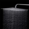 Shower head jet shower Large square shape 8 inch rainfall overhead stainless steel bathroom heavy duty premium quality. 
