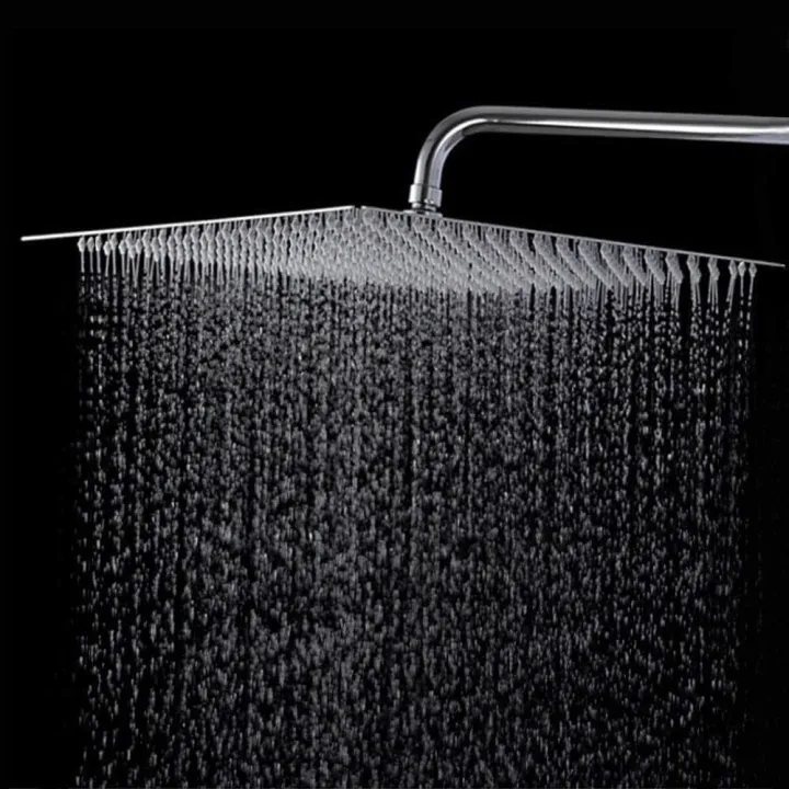 Shower%20head%20jet%20shower%20Large%20square%20shape%208%20inch%20rainfall%20overhead%20stainless%20steel%20bathroom%20heavy%20duty%20premium%20quality%20-%20Image%202