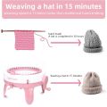 Sentro Knitting Machine Craft Project 40 Needle Hand Knitting Machine Kit for Knitting Craft Such as Scarves/Hats/Sweaters/Glove. 