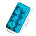 1pc 8 Holes Sheep Animal Shaped Soap Silicone Mold DIY. 