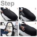 Motorcycle 3D Mesh Fabric Anti-skid Pad Scooter Seat Cover Electric Cushion Bike Seat Breathable Cover Summer Covers New. 