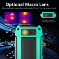 TOOLTOP Portable Thermal Imager Optional Macro Lens -20~550℃ Thermal Camera replacement 18650 Infrared Camera HVAC Pipe Test.