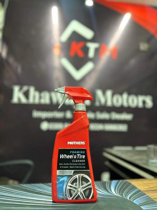Mothers Foaming Wheel &Tyre Cleaner _ Powerful Brake Dust &Dirt Removal