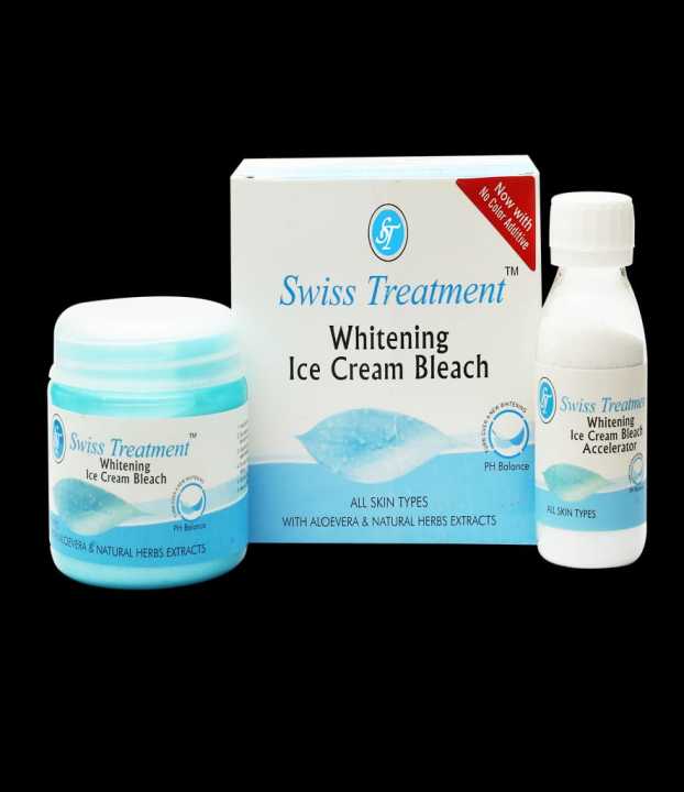 Swiss Treatment Whitening Ice Bleach Cream Regular Pack