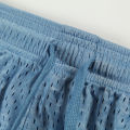 Solid-coloured Men's Mesh Thin Section Loose Fashion Pockets Elastic Large Size Sleep Bottom Boxer Shorts Homewear. 