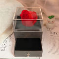 Luxury 100 Languages Projection Pendant Necklaces With Rose  Box For Women Girlfriend Wife  Valentine Jewelry. 