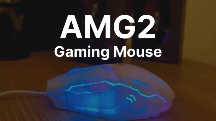 AMG2 RGB Gaming Mouse with FREE Mouse Pad - HP Wired USB Optical Gaming ...