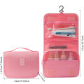 Portable Hook Toilet Bag Multi Functional Travel Waterproof Wear Resistant Multi Layer Storage Large Capacity Makeup Bag. 