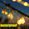 String Lights Camping Lamp Outdoor Crystal Globe Lights Waterproof USB Powered Patio Light for Camping Tent. 