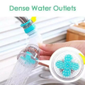 Plastic Faucet Water Saving Filter Rotating Spray Tap Nozzle for Kitchen Bathroom Accessories. 