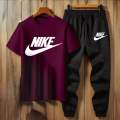 summer nike printed tracksuit. 