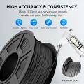 Filajoy3d Tpu 95a Professional 3D Printing Filament, 1.75mm 250g Strong Elasticity, Abrasion Resistance,black.
