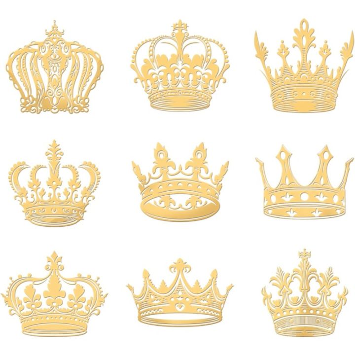 20 Pcs Assorted Mini Resin Crown Flatback Embellishments Art Decorations 21x15mm