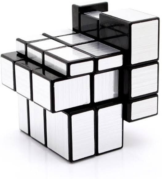 Mirror%20Cube%203x3%20Speed%20Cube%203x3x3%20Mirror%20Blocks%20Unequal%20Puzzle%20Silver%20-%20Image%203