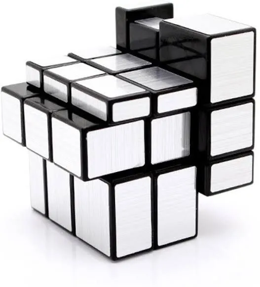 Mirror%20Cube%203x3%20Speed%20Cube%203x3x3%20Mirror%20Blocks%20Unequal%20Puzzle%20Silver%20-%20Image%203