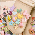 S0490 random pattern Crocs Jibbitz jibbit 1 PCs PVC gum paste shoes accessories DIY shoe decoration. 