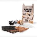50pcs Creative DIY Paper Cats Handmade DIY Paper Cat Dog Dinosaur Folding Animal Folding Paper Set Cute Origami Craft Kit. 