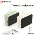 Marklife P15 Wireless Bluetooth Label Printer Portable Thermal Printer Similar as D11 D110 D101 Label Machine Mini Label Maker. 