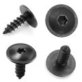 10Pcs Car Clips Fastener Engine Splash Guard Self Tapping Screws for Porsche Macan Panamera Cayenne 911 997 996 971 9YA.
