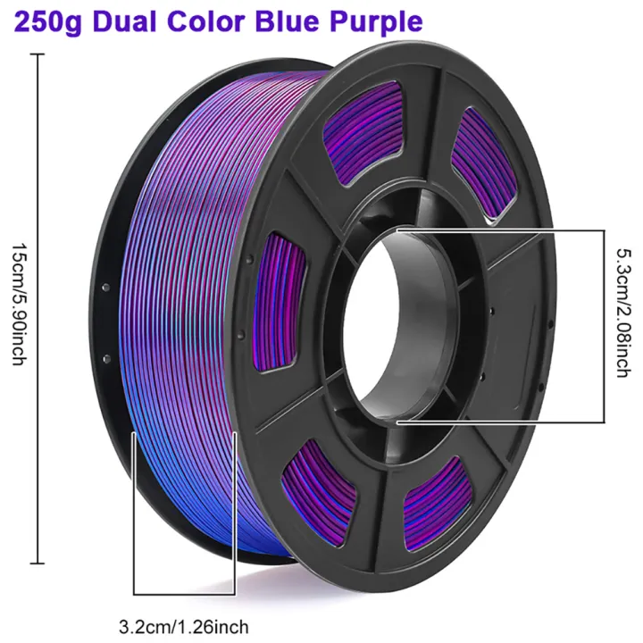 Silk%20PLA%20Filament%201.75mm%20Dual%20Color%20Blue%20Purple,%203D%20Printer%20Filament%20,%20250g%20Spool(0.55lbs)%20Fits%20for%20Most%20FDM%203D%20Printers%20-%20Image%205