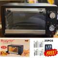 Electric Oven 30L 3KG 13L 45L Full Black Housing Full Body. 